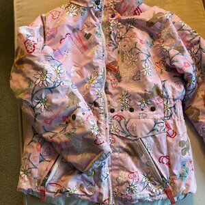 GUC Fabulous Obermeyer ski suit girls - i-grow feature 8 (bib and coat with hood